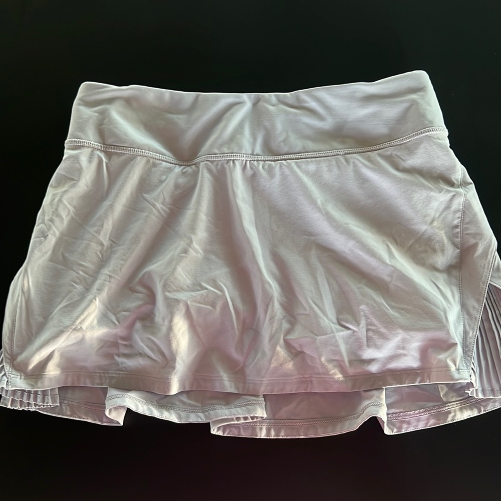 Play Off The Pleats Skirt